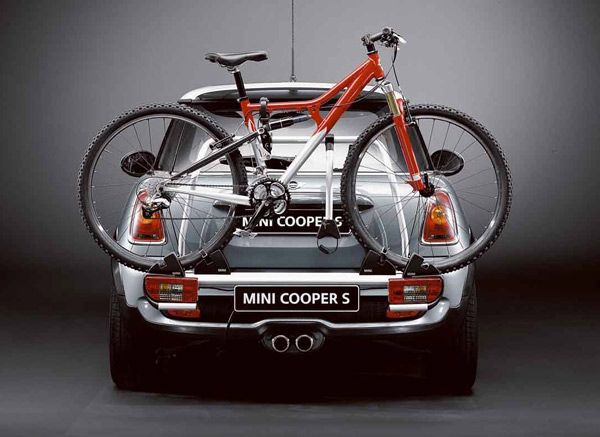 mini cooper convertible bike rack